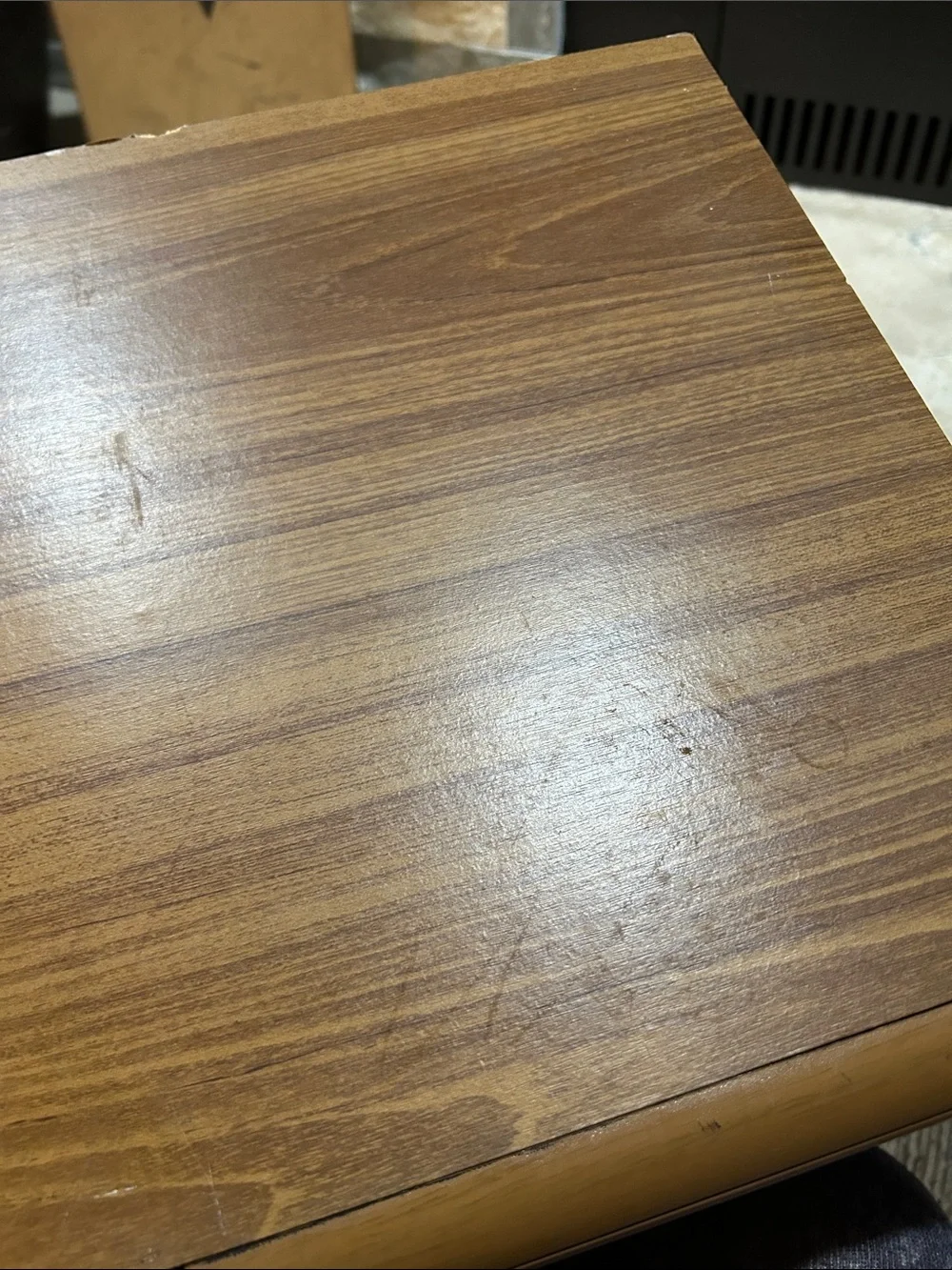 Woodgrain Stackable Storage Box - Brown - Picture 16 of 16